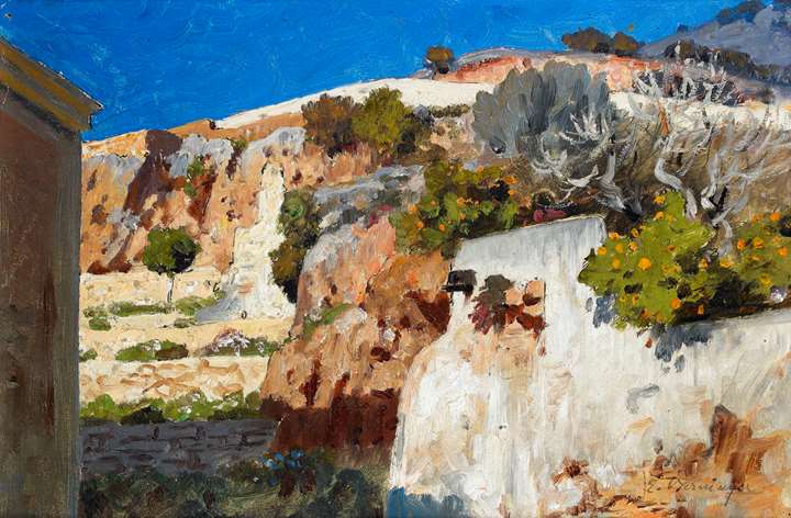 Landscape in Capri